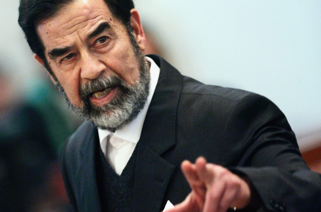 תמונה: Iraqi Special Tribunal via Getty Images