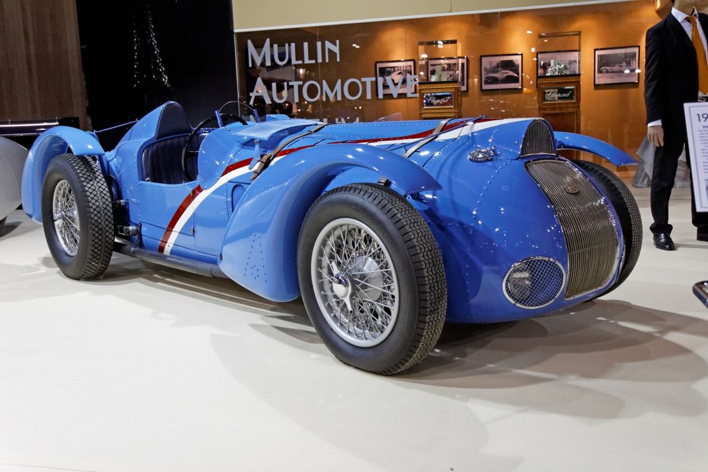 רכב הדלאהיי שניצח את מרוץ הגרנד פרי של פו ב-1938 | צילום: [Thesupermat/CC BY-SA 3.0]