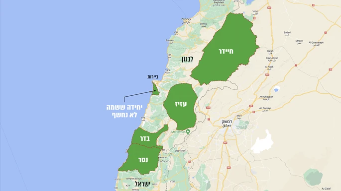 עיצוב מפה: מגזין אפוק, מפה: גוגל מפות