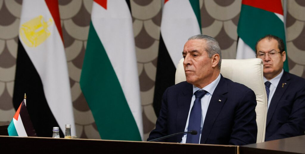 חוסיין א-שיח' בפגישה עם מזכיר המדינה האמריקני ושרי חוץ אחרים בעמאן, 4 בנובמבר 2023 | צילום: JONATHAN ERNST/POOL/AFP via Getty Images