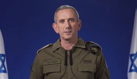 דובר צה"ל, תת אלוף דניאל הגרי | קרדיט: צילום מסך