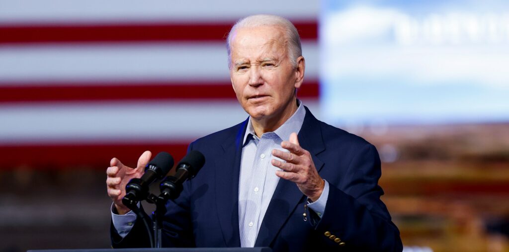  נשיא ארה"ב ג'ו ביידן, 29 בנובמבר 2023 | צילום: Michael Ciaglo/Getty Images