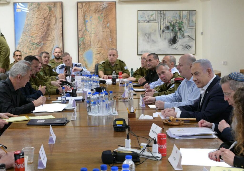 קבינט המלחמה מתכנס | צילום: עמוס בן גרשום, לע"מ