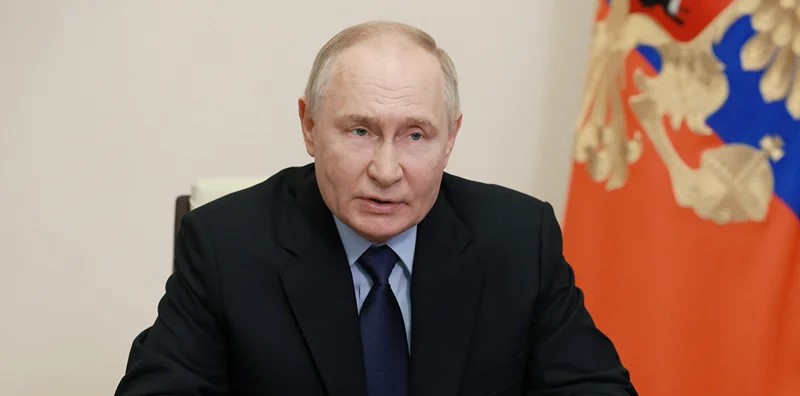 נשיא רוסיה ולדימיר פוטין, 17 ביולי 2024 | צילום: VYACHESLAV PROKOFYEV/POOL/AFP via Getty Images