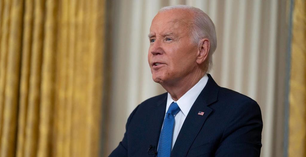 ביידן בנאום מהחדר הסגלגל