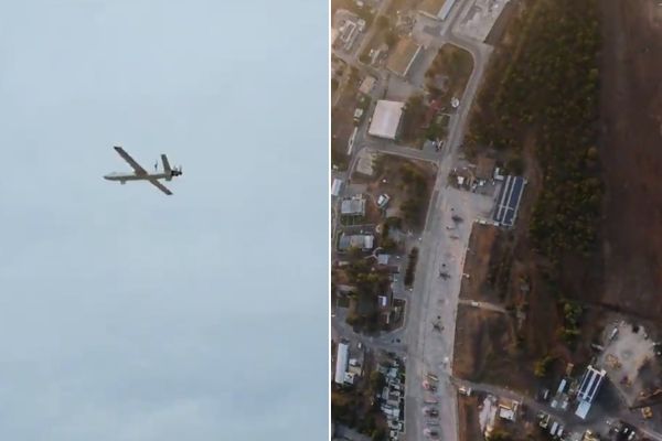 תיעוד מתוך הסרטון שפרסם חיזבאללה