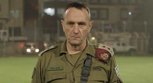 הרמטכ"ל הרצי הלוי בביקורו במג'דל שמס, 27 ביולי 2024