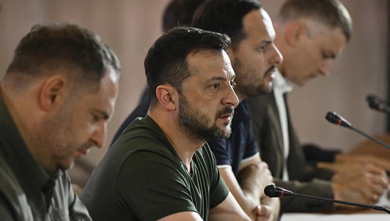 נשיא אוקראינה וולודימיר זלנסקי, 30 ביולי 2024