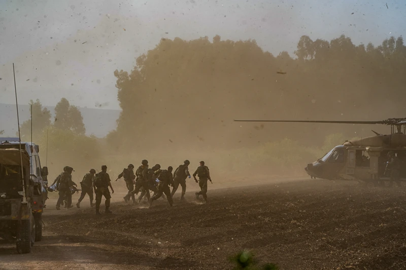 כוחות צה"ל באימון בגבול הצפון, 19 בספטמבר 2024