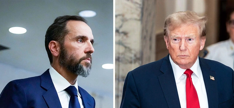 נשיא ארה"ב הנבחר דונלד טראמפ, התובע המיוחד ג'ק סמית'