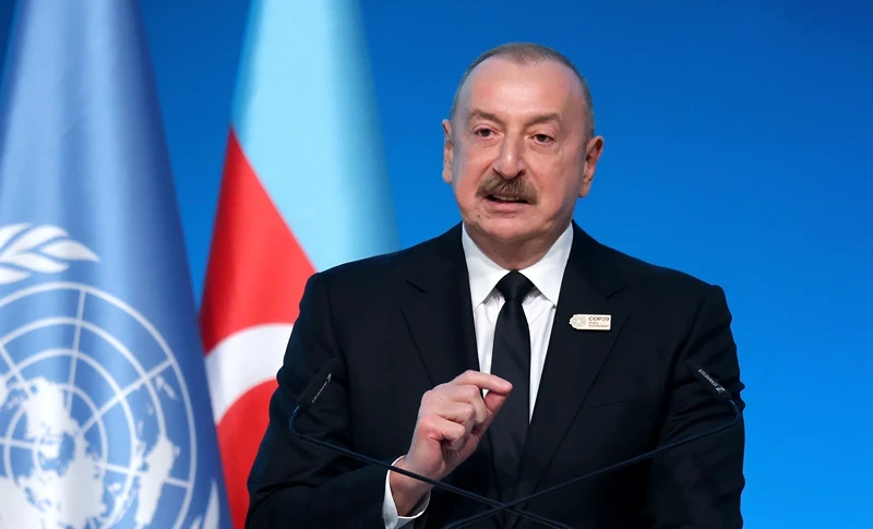 נשיא אזרבייג'ן, אילהם אלייב, 12 בנובמבר 2024