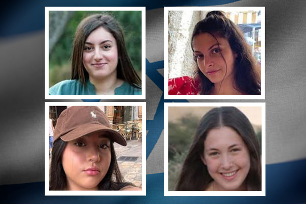 מימין למעלה: דניאלה גלבוע, קרינה ארייב. מימין למטה: נעמה לוי, לירי אלבג.