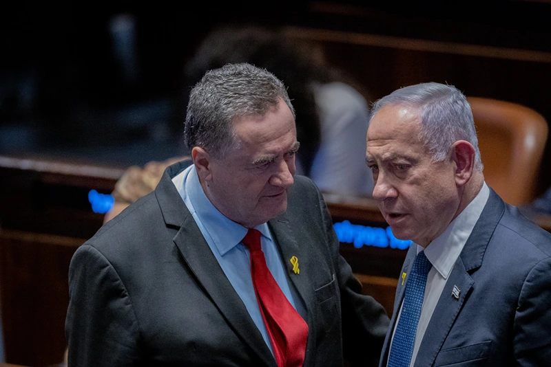 ראש הממשלה בנימין נתניהו ושר הביטחון ישראל כ"ץ בכנסת ישראל, 16 בדצמבר 2024
