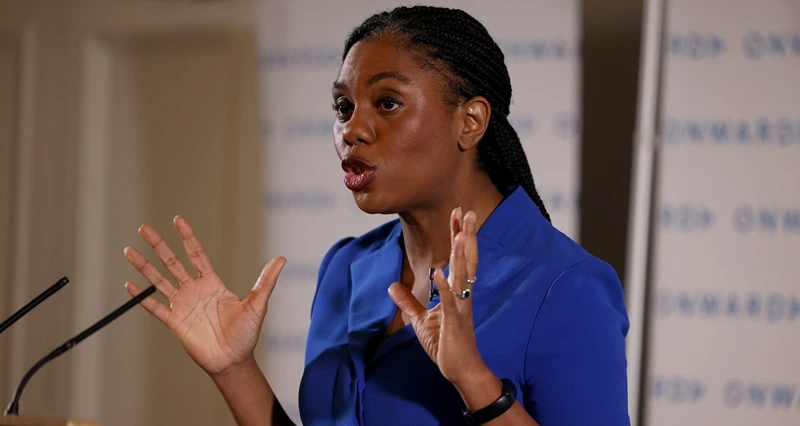 קמי בדנוק, מנהיגת האופוזיציה בבריטניה ויו"ר המפלגה השמרנית, 16 בינואר 2025