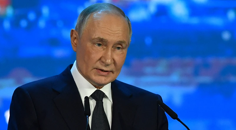 נשיא רוסיה ולדימיר פוטין, 27 במרץ 2025