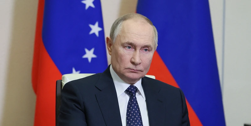 נשיא רוסיה ולדימיר פוטין, 14 במרץ 2025