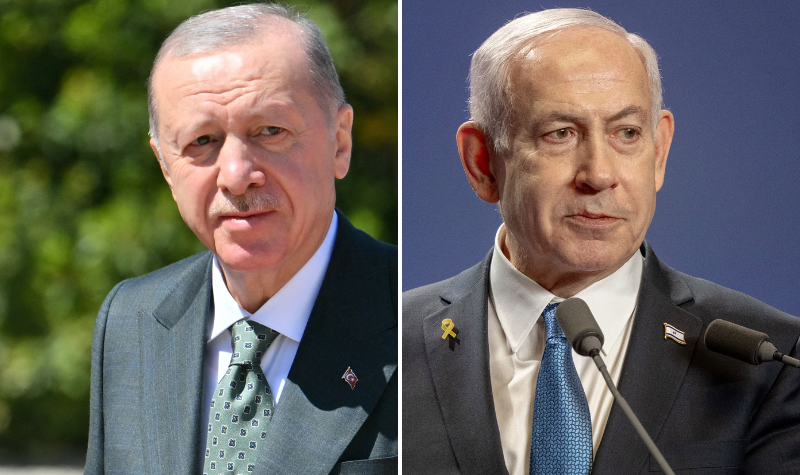 ראש הממשלה בנימין נתניהו, נשיא טורקיה רג'פ טאיפ ארדואן