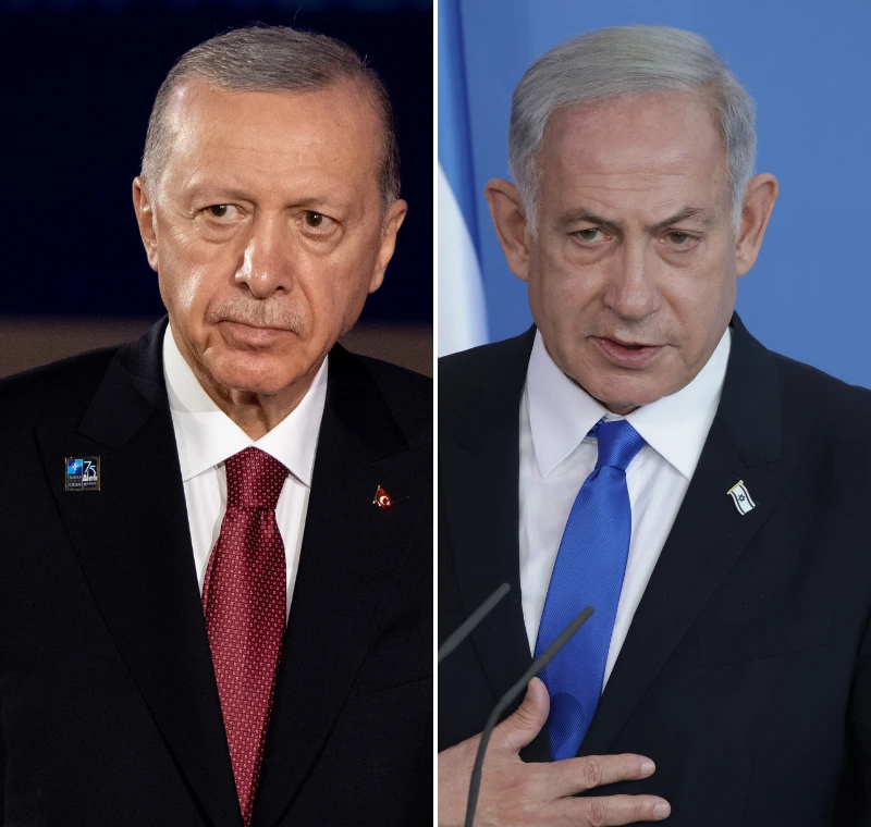 ראש הממשלה בנימין נתניהו, נשיא טורקיה רג'פ טאיפ ארדואן