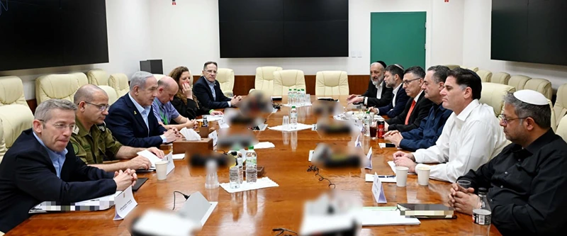 ישיבת הקבינט הביטחוני