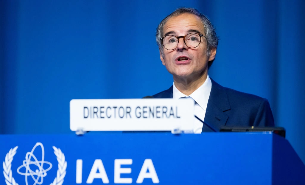 ראש הסוכנות הבין-לאומית לאנרגיה אטומית, רפאל גרוסי, 25 בספטמבר 2023