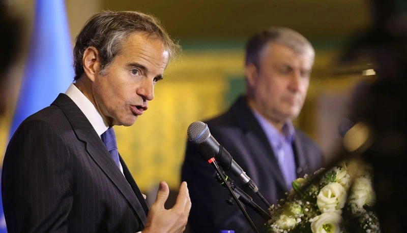 יו"ר סבא"א רפאל גרוסי, במהלך ביקורו באיראן, 7 במאי 2024