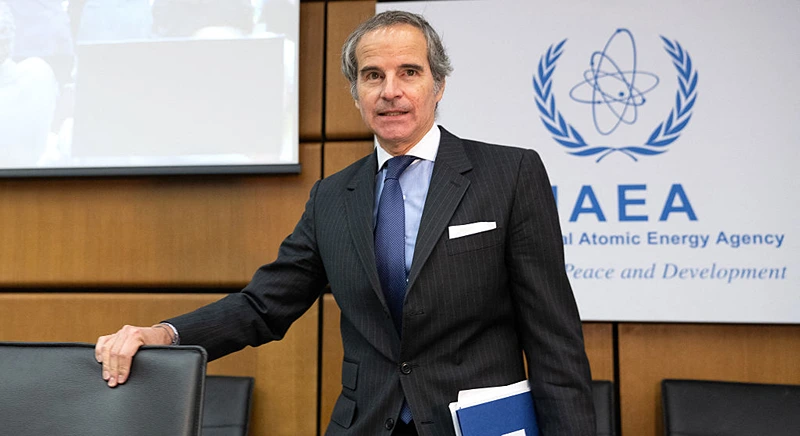 ראש הסוכנות הבינלאומית לאנרגיה אטומית, רפאל גרוסי, 9 ביוני 2025