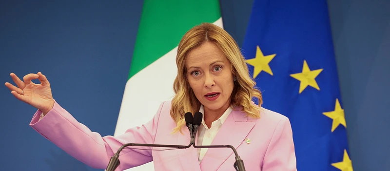 ראש ממשלת איטליה ג'ורג'יה מלוני, 16 בספטמבר 2024