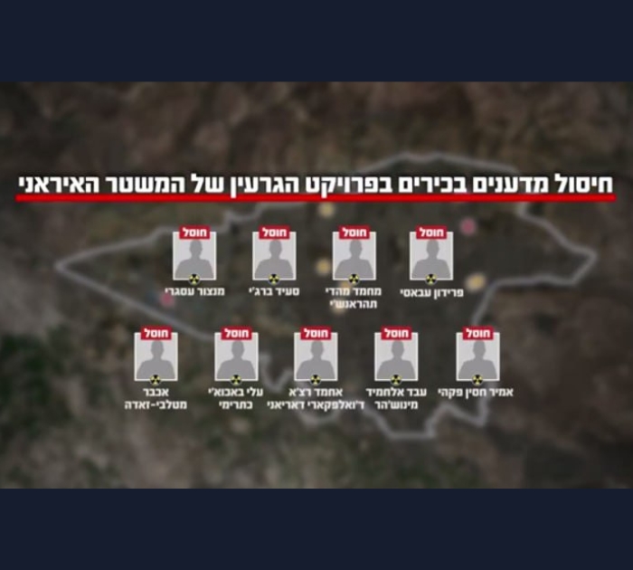 חיסול מדענים בכירים בפרויקט הגרעין האיראני