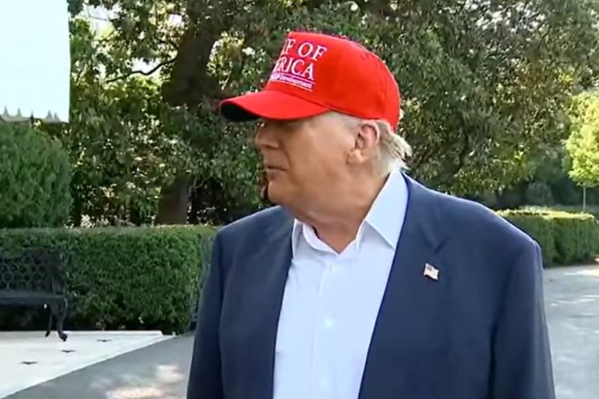 נשיא ארה״ב, דונלד טראמפ, 1 ביוני 2025