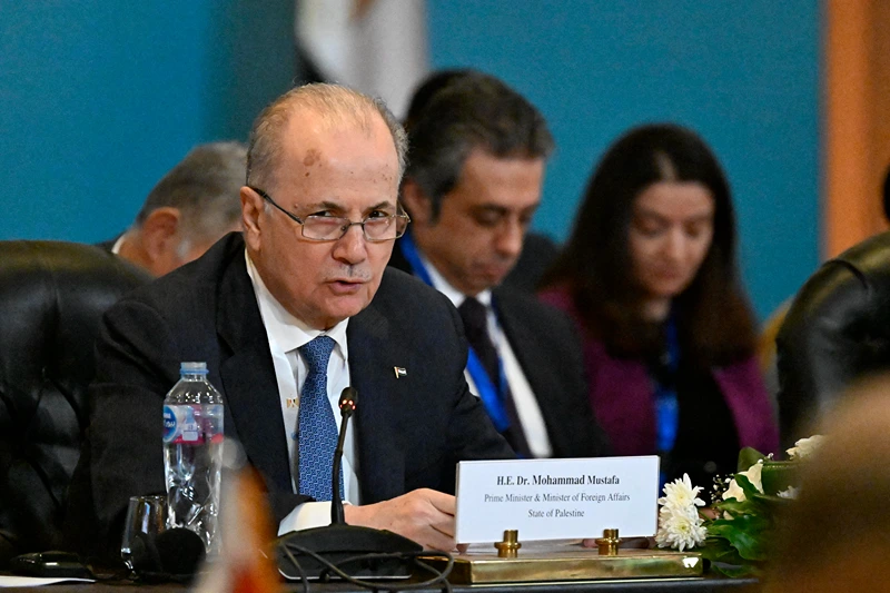ראש הממשלה הפלסטיני, מוחמד מוסטפא, 2 בדצמבר 2024
