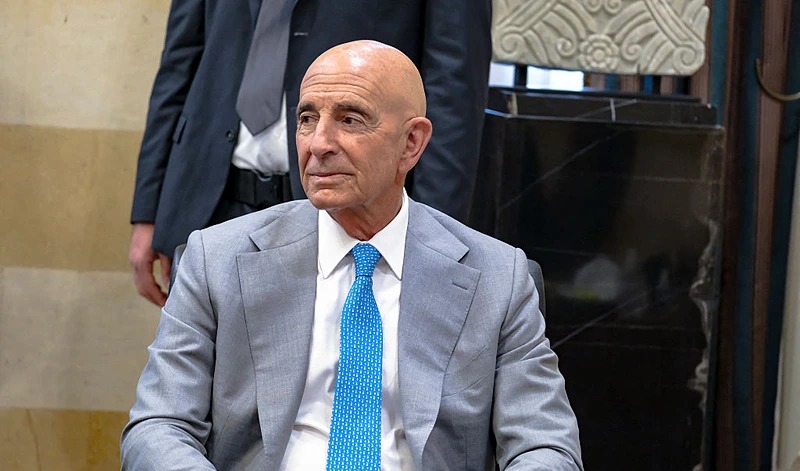 השליח האמריקני תומאס ברק, 21 ביולי 2025