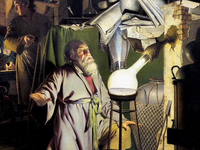 קרדיט: Joseph Wright of Derby/Public Domain