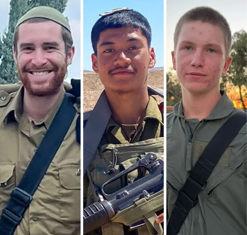 סמל יולי פקטור, סמ״ר שהם מנחם וסמל שלמה יקיר שרם ז''ל