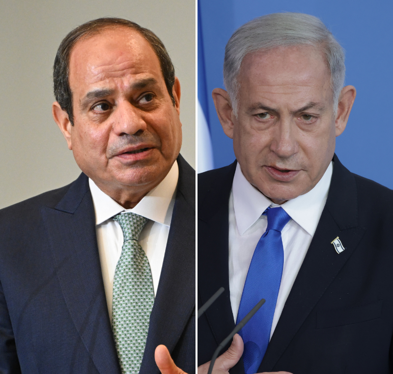 ראש הממשלה בנימין נתניהו, נשיא מצרים עבד אלפאתח א-סיסי