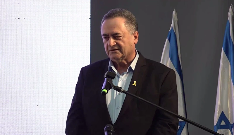 שר הביטחון, ישראל כ"ץ, במהלך הכנס היום