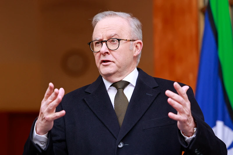 ראש ממשלת אוסטרליה, אנתוני אלבניז, 11 באוגוסט 2025