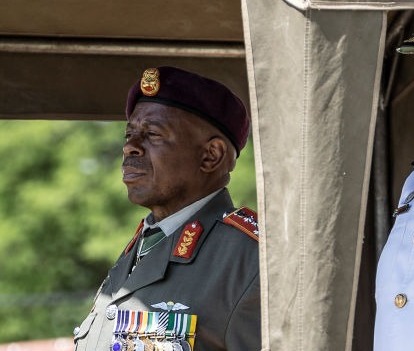 רמטכ"ל דרום אפריקה, רודזאני מפווינה, 29 בנובמבר 2024