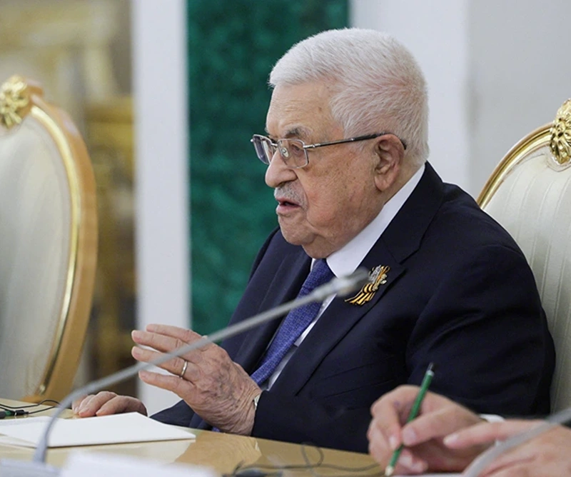 יו"ר הרשות הפלסטינית מחמוד עבאס, 10 במאי 2025