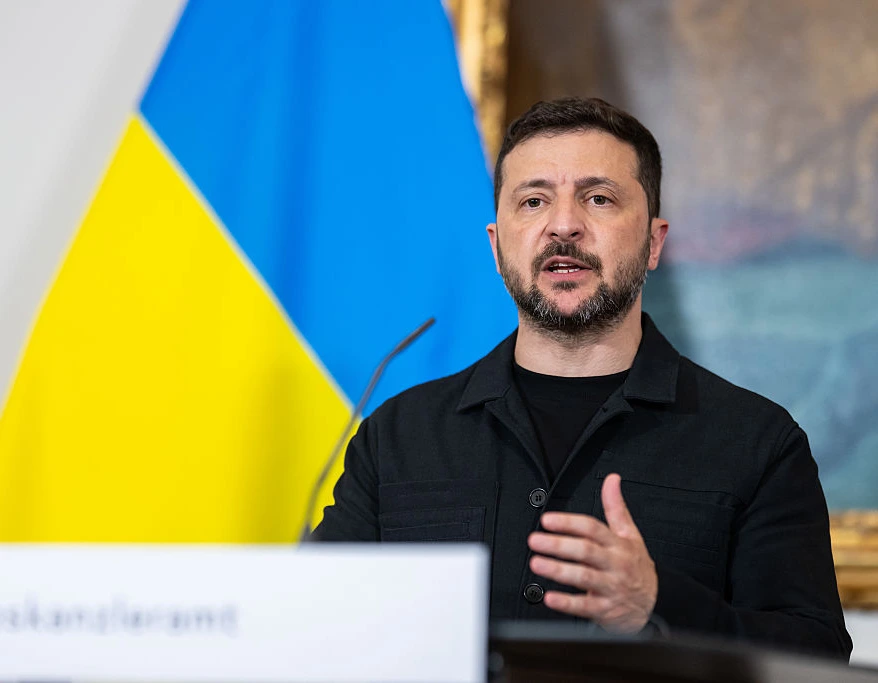 נשיא אוקראינה, ולדימיר זלנסקי, 16 ביוני 2025