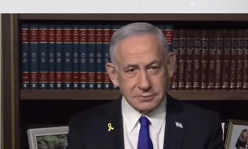 ראש הממשלה, בנימין נתניהו, במהלך הריאיון