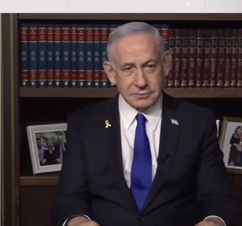 ראש הממשלה, בנימין נתניהו, במהלך הריאיון