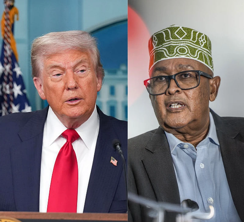 נשיא סומלילנד, עבדרחמן מוחמד עבדאללהי, נשיא ארה״ב, דונלד טראמפ