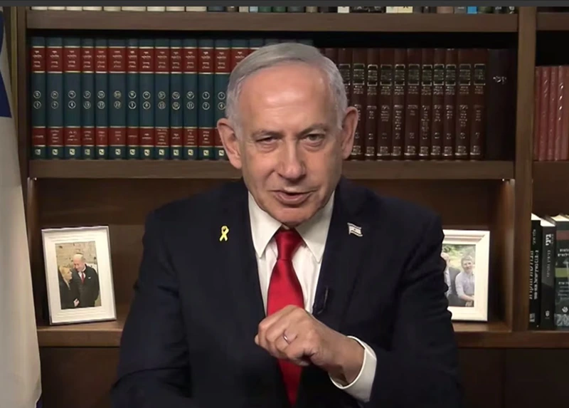 ראש הממשלה, בנימין נתניהו, היום