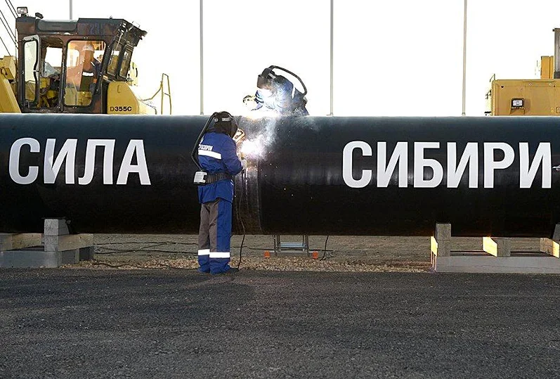 צינור הגז ״עוצמת סיביר״ הפועל היום