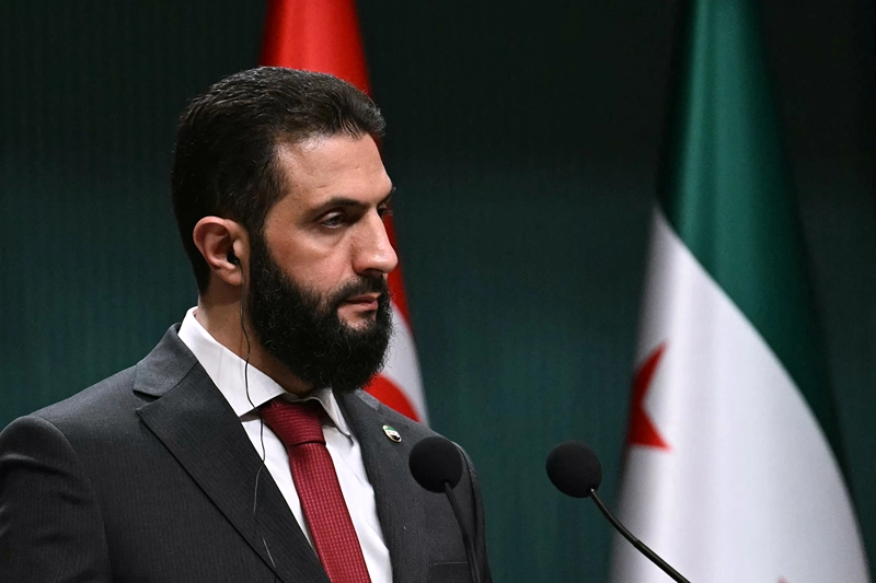 נשיא סוריה, אחמד א-שרע, אנקרה, 4 בפברואר 2025