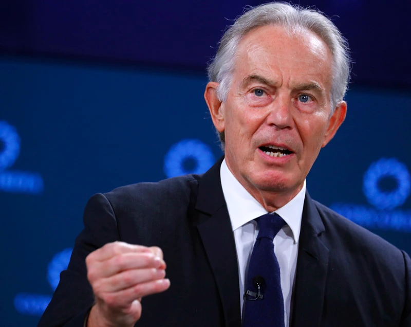 ראש ממשלת בריטניה לשעבר, טוני בלייר, 21 בספטמבר 2022