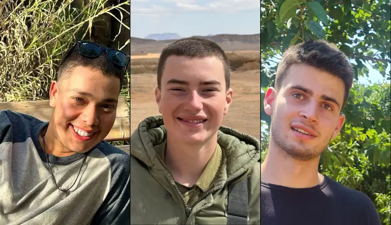 סמ"ר אורי למד ז"ל, סמל עמית אריה רגב ז"ל וסמל גדי כוטל ז"ל