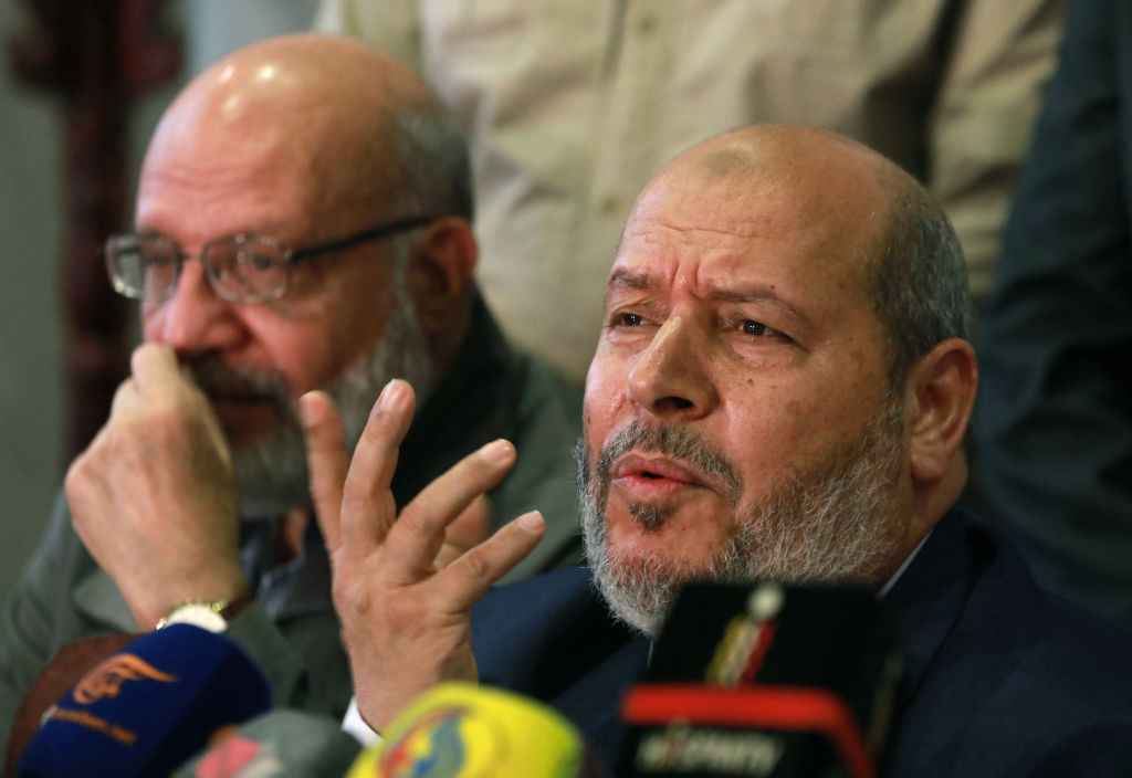 בכיר חמאס, ח’ליל אלחיה, 19 באוקטובר 2022