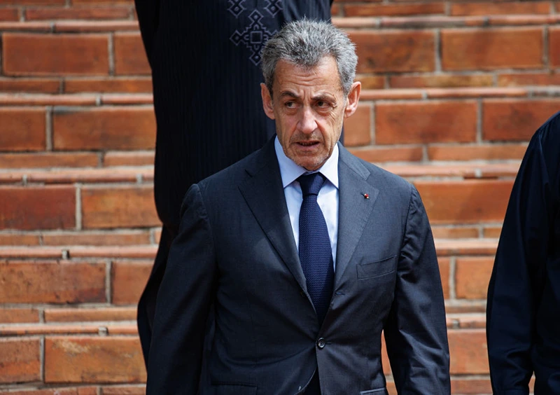 נשיא צרפת לשעבר, ניקולא סרקוזי, 7 באפריל 2024