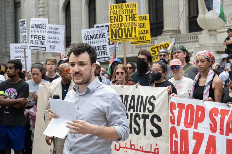 הפעיל הפרו-פלסטיני מחמוד ח'ליל, 16 באוגוסט 2025